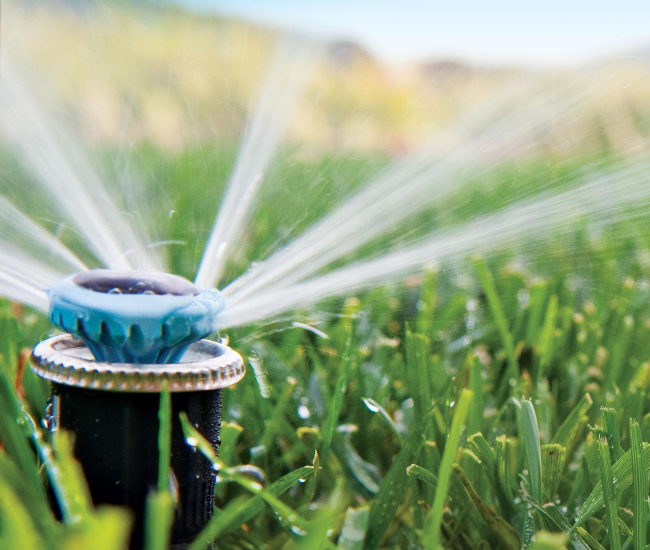 Hunter Hydrawise smart controller and MP Rotator premium sprinkler head